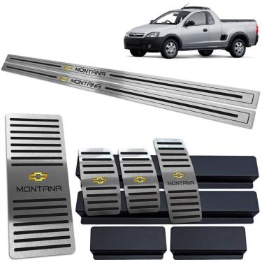 Imagem de Descanso Pedaleira Soleira Montana 2003 A 2010 Preto