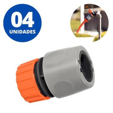 Imagem de Engate Rápido Mangueira De 1/2 Polegada Tramontina Kit 04 Un