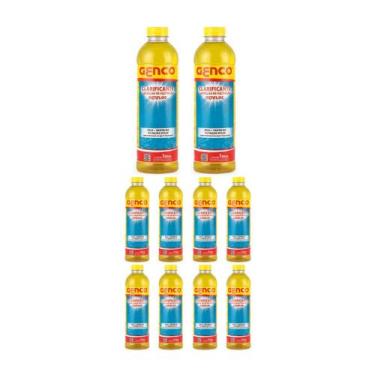 Imagem de Kit 10 Clarificante Auxiliar De Filtração 1l Genfloc Genco