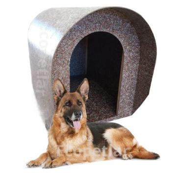 Imagem de Casinha de Cachorro Reciclável Iglu N6 Grande Porte Ecológica - Ecopet