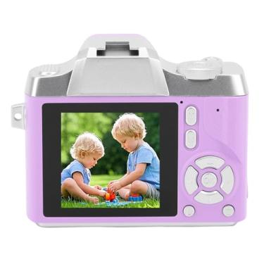 Imagem de Zopsc Câmera Digital, Câmera de Vlogging Com Foco Automático de 48 MP Com Zoom de 18x e Estabilização Eletrônica de Imagem, Câmera Compacta de Apontar e Disparar para Viagens de (Roxo)