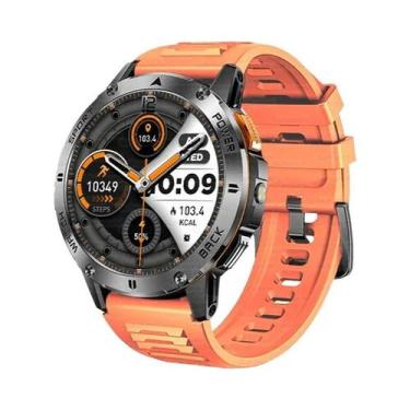 Imagem de Relógio Inteligente Masculino Com GPS, Tela HD AMOLED, Monitor De Freq