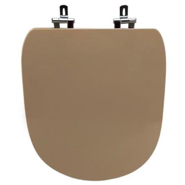 Imagem de Assento Sanitário Poliéster Para Louça Life/Vogue Plus (Celite/Deca) Super Luxo Croma Sedile Creme