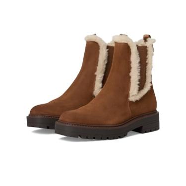 Imagem de Sam Edelman Bota feminina Laguna Chelsea, Frontier Brown Shearling, 42