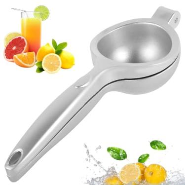Imagem de HSHGZSR Espremedor de limão, fácil de usar, espremedor de frutas cítricas, portátil, espremedor de limão, espremedor de limão, espremedor manual de limão, prensa de limão, reutilizável, para extrair