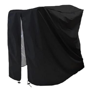 Imagem de Generic Capa para esteira, capa para máquina de corrida, equipamento de ginástica, à prova de poeira, acessórios versáteis, proteção para áreas internas e, Preto