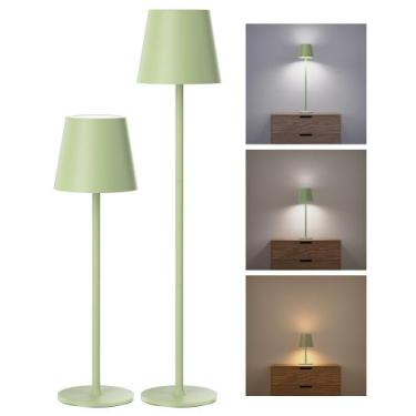 Imagem de Lâmpada JACKYLED sem fio recarregável 5000mAh 3 alturas e 3 cores