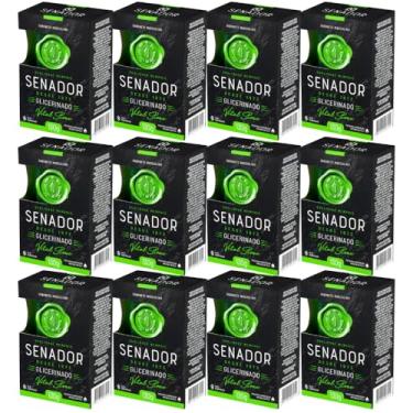 Imagem de Kit 12 Sabonete Senador Glicerinado Vital Stone 130g