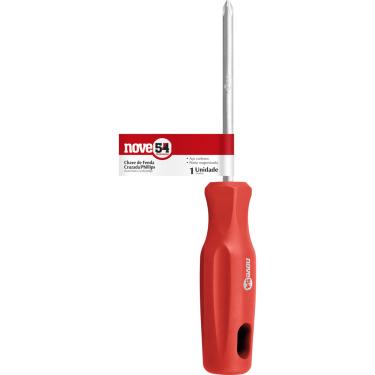 Imagem de Chave phillips 3/8x8" n.4 aço carbono - Nove54