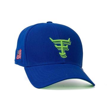 Imagem de BONE TEXAS FARM - NEW TEXAS - TF690 - AZUL ROYAL/ VERDE NEON Único-Unissex