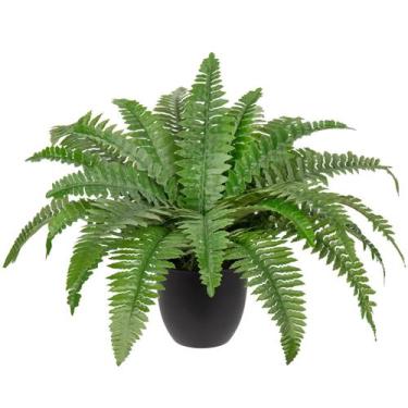 Imagem de Planta artificial em vaso Hollyone Fake Fern Boston 45cm