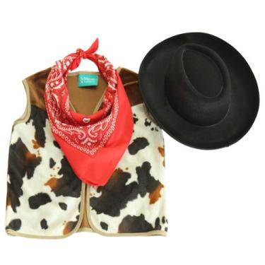 Imagem de Conjunto de fantasias Making Believe Kids Western Rodeo Cowboy/Cowgirl