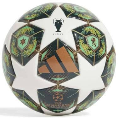 Imagem de adidas Mini bola de futebol UCL unissex para adultos, branca/verde sombra/geleca solar, 1