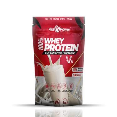 Imagem de Whey Protein 1kg V3  N1 De Vendas, o mais Saboroso Do Brasil - Vita Po