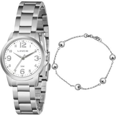 Imagem de Relógio Feminino Prata Lince LRM4847L32 K0J0 Com Pulseira