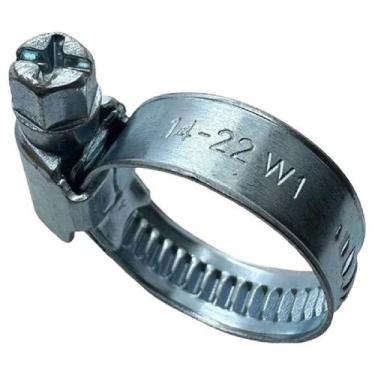 Imagem de Abraçadeira 14x22 1 unidade rosca sem fim galvanizada 14x22 - BELLOSA