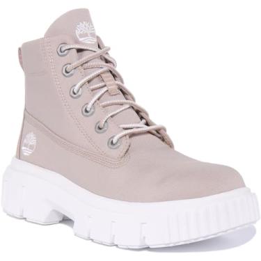 Imagem de Timberland Botas femininas de lona Greyfield, Húmus., 6