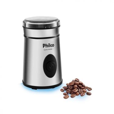 Imagem de Moedor De Café Philco Grano Aroma Pmc01i Inox 220v