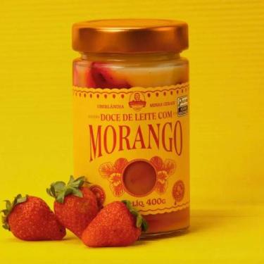 Imagem de Doce de Leite com Morango Dona Lázara 400g - Fazenda Jotacê