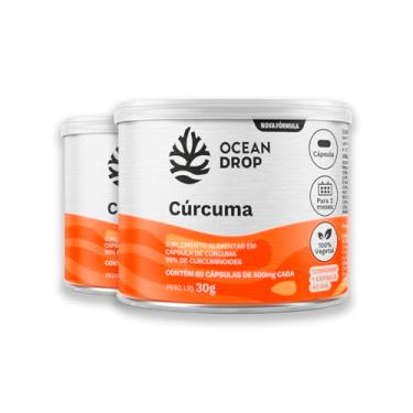 Imagem de Kit 2 Cúrcuma Ocean Drop 60 Cápsulas