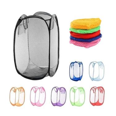 Imagem de Cesto Organizador Dobrável Multiuso 50Cm X 30Cm Flexível