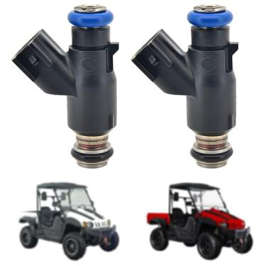 Imagem de Wonyton 2 peças de injetor de combustível 16400-007c-0000 25377439 compatível com Hisun Massimo HS700 MSU700 UTV ATV 700 750 YS700, Axis, Cub cadet, Coleman UT700 UT750, Bennche 358800 0001 16400-007C