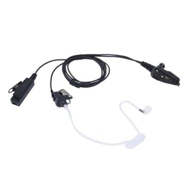 Imagem de SVXSODA Fone de ouvido de tubo acústico com microfone para rádios Kenwood - compatível com NX-200, NX-300, TK-2180, TK-3180, TK-5210, TK-5310, Viking VP5000, VP6000 Series