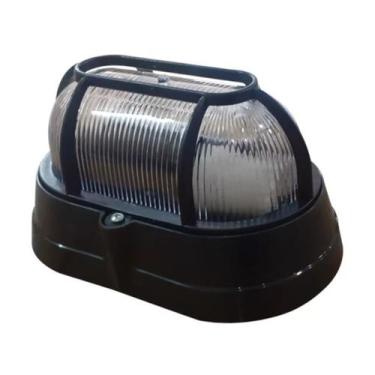 Imagem de Luminária Arandela Tipo Tartaruga P/ Teto Parede - speedprime, Preto