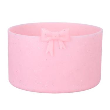 Imagem de Falzqq Bota de silicone com laço de glitter para Owala 680 g, antiderrapante para garrafa de água, capa protetora, protetor de para-choque inferior para acessórios de garrafa de água Freesip, Twist e