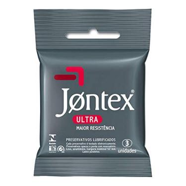Imagem de Preservativo Camisinha Jontex Ultra Resistente - 3 Unidades