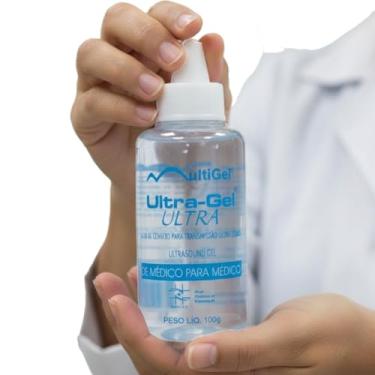 Imagem de Gel para Ultrassom Ultra Gel 100G - Multigel - Cód. 0000001-100G