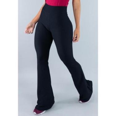 Imagem de Calça   Flare Pantalona Cintura Alta Moda Mvb Modas  Feminina-Feminino