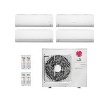 Imagem de Ar-Condicionado Multi Split Inverter LG 30.000 (4x Evap HW 12.000) Quente/Frio 220V