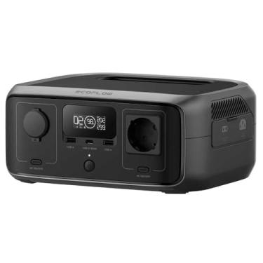 Imagem de Ecoflow River 3 UPS Estação De Energia Portátil Gerador Solar 300w 245wh Modo X-boost Até 600w Tomada Br 220v