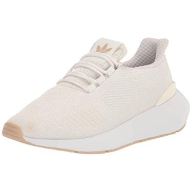 Imagem de adidas Originals Tênis masculino Swift Run 22, Branco/creme/bege mágico (desconstruído), 8.5