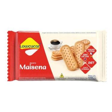 Imagem de Biscoito Lowçucar Maisena 115g Zero Açucar Diet Sem Lactose