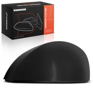 Imagem de A-Premium Tampa do espelho retrovisor do lado do motorista - compatível com Ford Escape 2013-2016, Focus 2012-2018, C-Max CMax 2013-2018 - Preto liso, com furo de seta