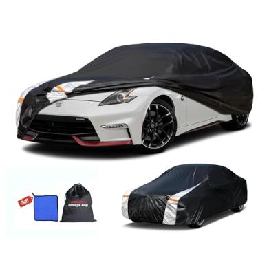 Imagem de Capa para carro Nissan 350Z 100% à prova d'água para todos os climas, presente com toalha, capa de carro de 10 camadas com ajuste personalizado Nissan 350Z/370Z 2003-2026 Roadster/Coupe, cobertura