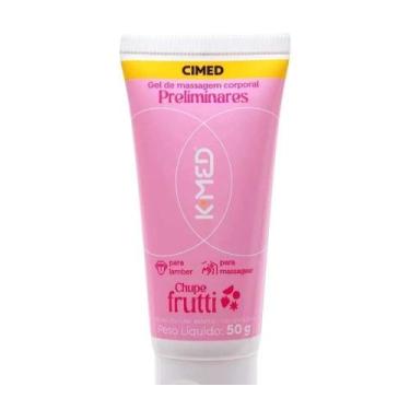 Imagem de Gel de Massagem Corporal Cimed K-Med Preliminares Chupe Frutti 50g - C