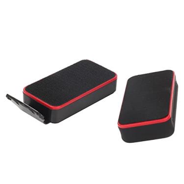 Imagem de Cryfokt Escova de Limpeza Magnética Forte para Aquário, Raspador de Algas Eficiente, Ferramenta de Limpeza para Tanque de Peixes, Janelas, Portas, Fibra de Algodão Abs (L, adequado para vidro de 10