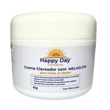Imagem de Creme Clareador Facial com Melaslow e Filtro Solar 60g - Dia e Noite - Happy Day Cosméticos