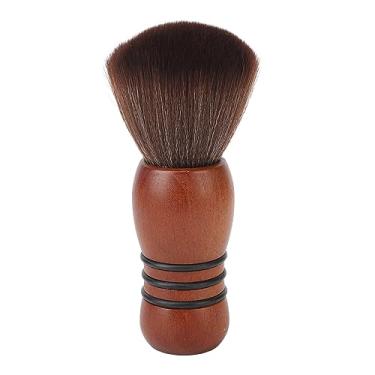 Imagem de CUOFYUNL Pescoço Espanador Escova Cabelo Quebrado Varrer Suave Escova de Limpeza Slipless Ferramenta de Cabeleireiro para Barbearia
