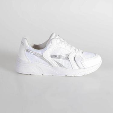 Imagem de Tênis Jogguing Feminino Mississipi Mf591 New White, Macchiato, Marfim,