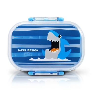 Imagem de Pote P- Lanche De 2 Andares Infantil 400ml Jacki Design - Pimpolhos Azul