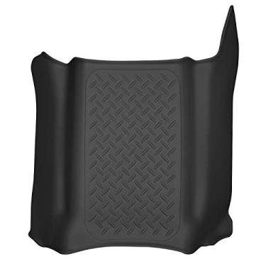 Imagem de Husky Liners Tapetes de chão X-act Contour | Serve para Chevrolet Silverado 2019-2024, GMC Sierra 1500, 2020-2024 Silverado/Sierra 2500/3500 | Center Hump, 1 peça preta - 53161