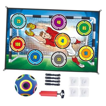 Imagem de Almencla Tapete para Jogo de Futebol com Bola, Jogo de Arremesso ao Alvo, Brinquedo Interativo para Festas e Esportes, Acessório para Quintal, Style a