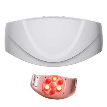 Imagem de Massageador De Barriga Para Eliminar Gordura | Máquina Portátil Elétrico Sem Fio Para Redução De Gordura,Equipamentos Para Esportes E Relaxamento Com Tonificação Muscular, Redução De Medidas, Abdômen