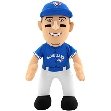 Imagem de Bleacher Creatures Boneco de pelúcia MLB Toronto Blue Jays, Troy Tulowitzki, 25 cm, azul/branco