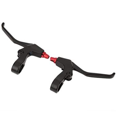 Imagem de KIMISS Alavanca de Freio de Bicicleta Dobrável Em Liga de Alumínio MEROCA para Bicicletas de Montanha - Ajustável, Leve e Fácil de Instalar, Cabe Em Guidão de 22,2 Mm, Disponível Em Preto, Preto (#2)