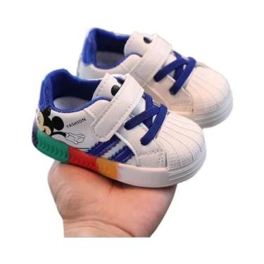 Imagem de Tênis Esportivos Respiráveis Mickey Minnie Para Crianças Meninos E Men